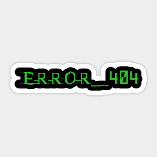 Glitch Sticker